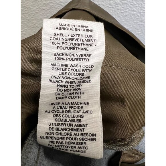 Avec Les Filles Faux Leather Pants  Deep Green Size Med - Picture 8 of 8